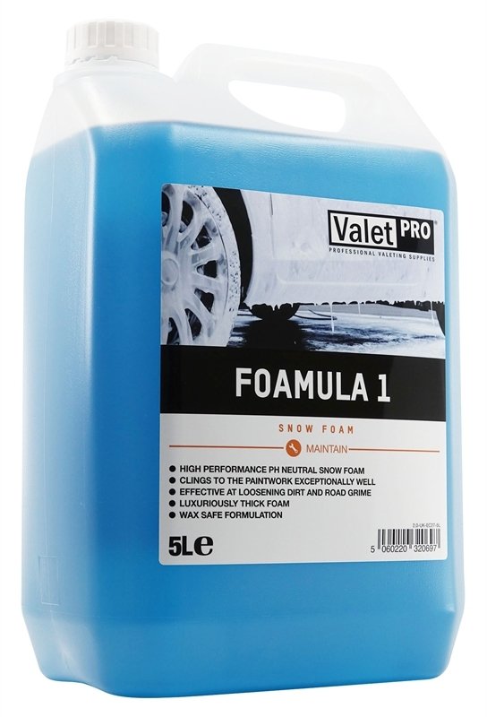 Valet Pro Foamula 1 Ph Nötr Yıkama Köpüğü  5 L